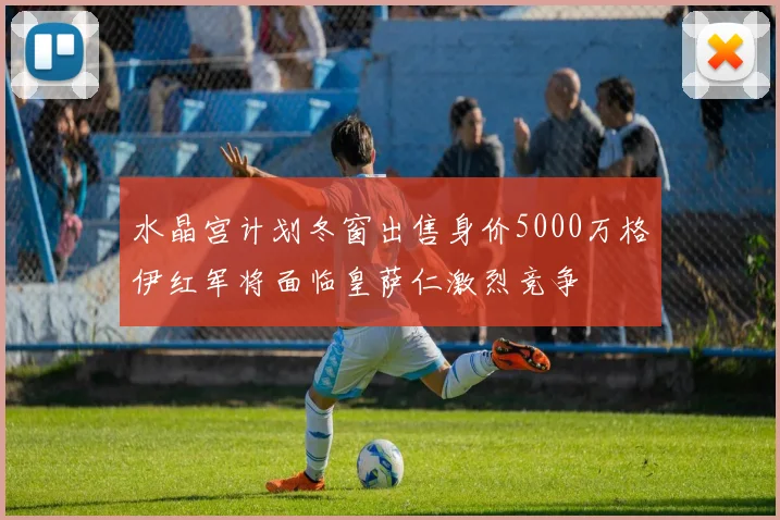 水晶宫计划冬窗出售身价5000万格伊红军将面临皇萨仁激烈竞争