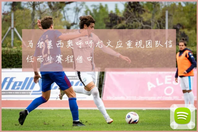 马尔基西奥呼吁尤文应重视团队信任而非赛程借口